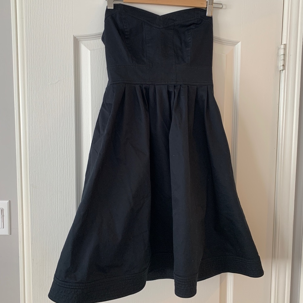 Strapless Black Dress Size Small by Marciano